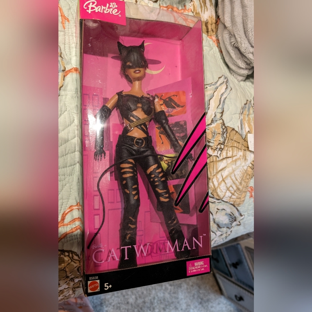 NIB cat women barbie doll